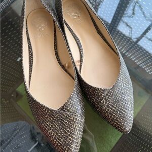 Vince Camuto Flats Brow Snake Skin Pattern